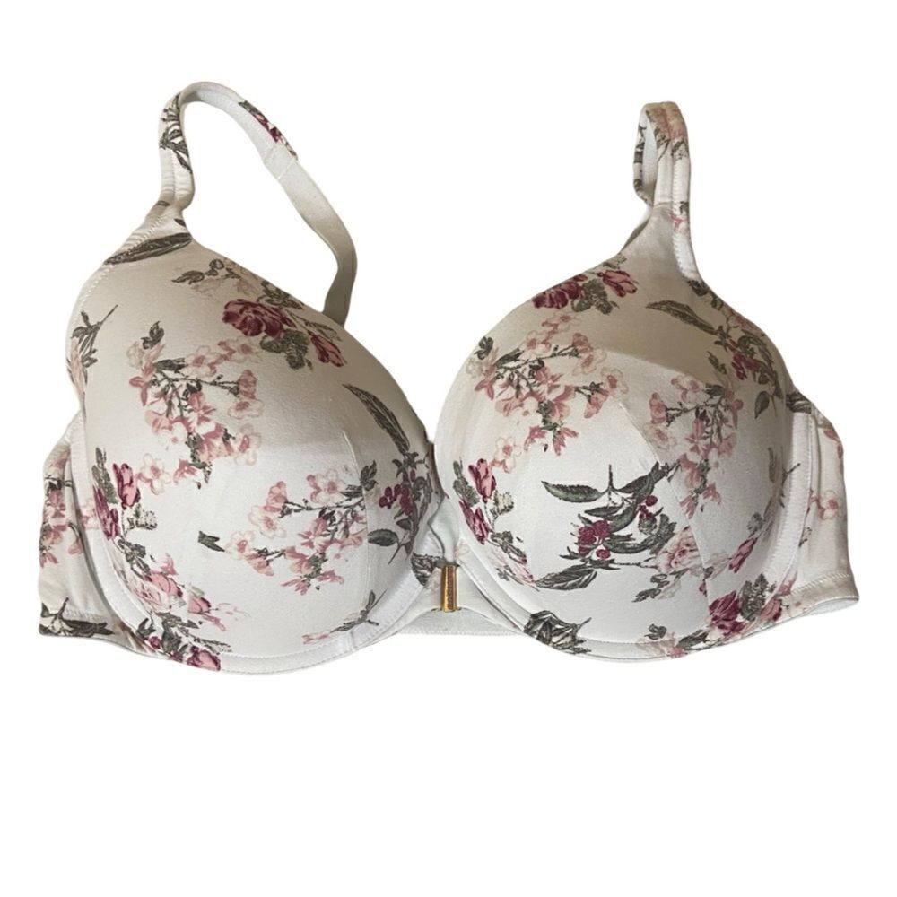 Cacique Boost Plunge Padded Front Hook Closure Bra, 44DDD